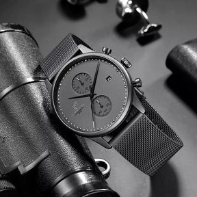 Relógio Mawey Masculino Casual Minimalista Metal CH605