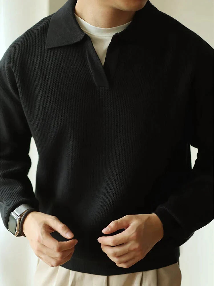 Suéter Masculino Gola Polo