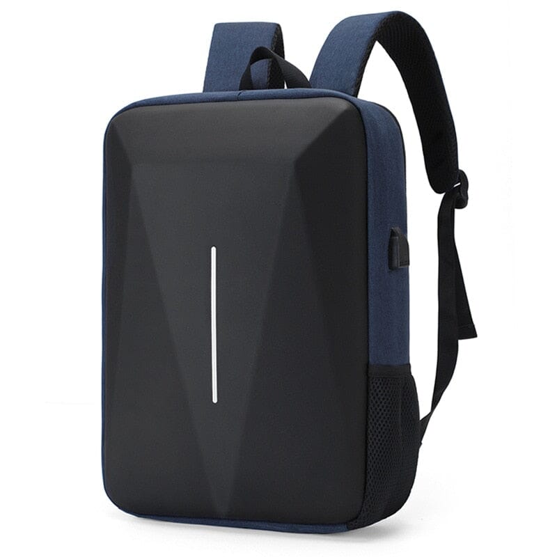 Mochila Executiva Minimal - Notebook 15`, Impermeável, Porta USB e Trava TSA